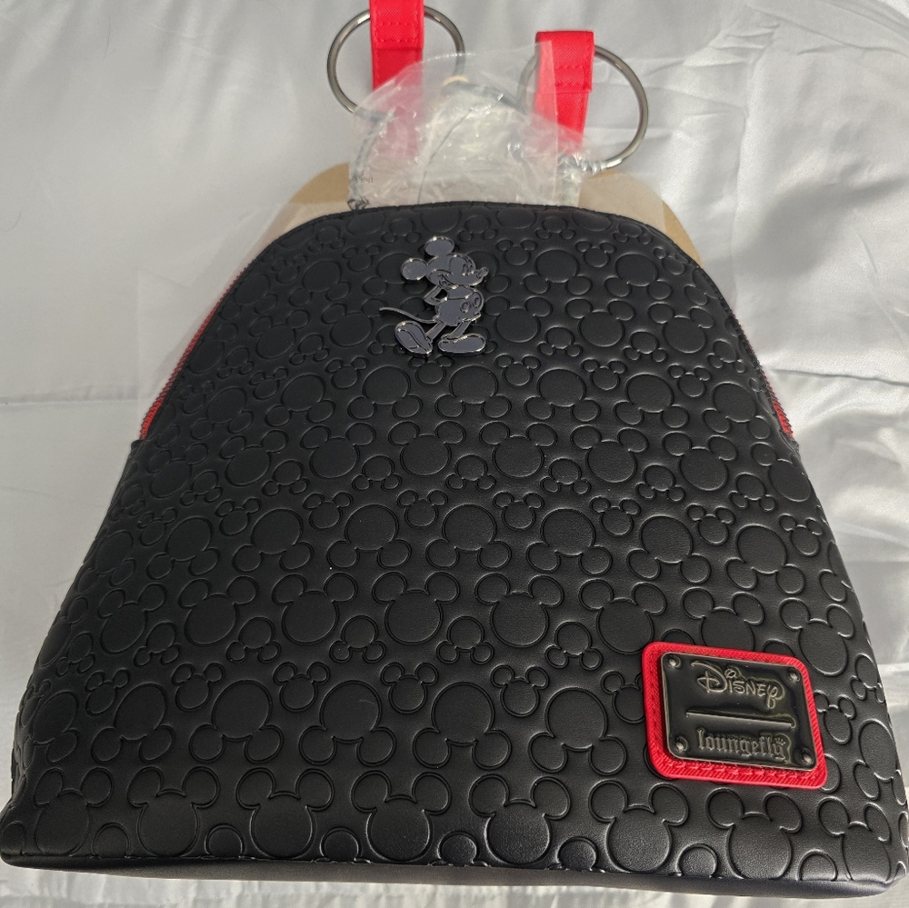 Disney Black and Red Mickey Mouse Tote